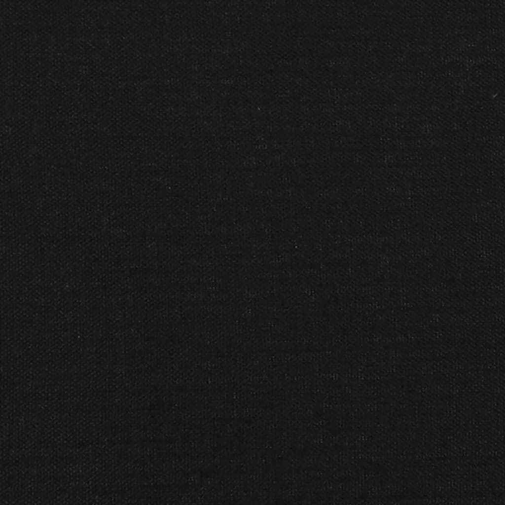 Giroletto a Molle Nero 80x200 cm in Tessuto cod mxl 57160