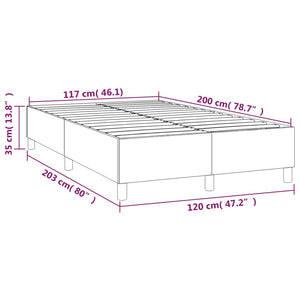 Giroletto a Molle Grigio Chiaro 120x200 cm in Tessuto cod mxl 64676