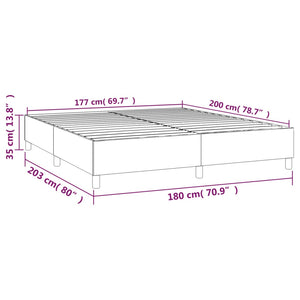 Giroletto a Molle Tortora 180x200 cm in Tessuto 3120981