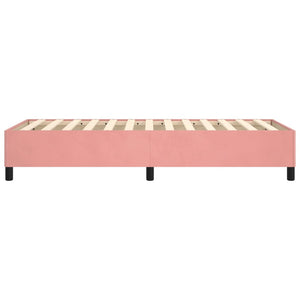 Giroletto a Molle Rosa 80x200 cm in Velluto 3121089