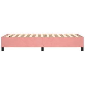 Giroletto a Molle Rosa 90x190 cm in Velluto cod mxl 61598