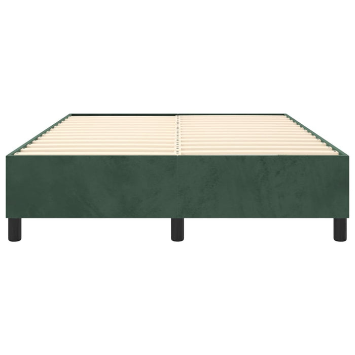 Giroletto a Molle Verde Scuro 140x190 cm in Velluto 3121117