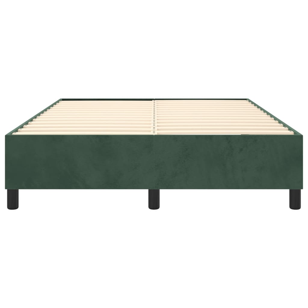 Giroletto a Molle Verde Scuro 140x200 cm in Velluto cod mxl 59508