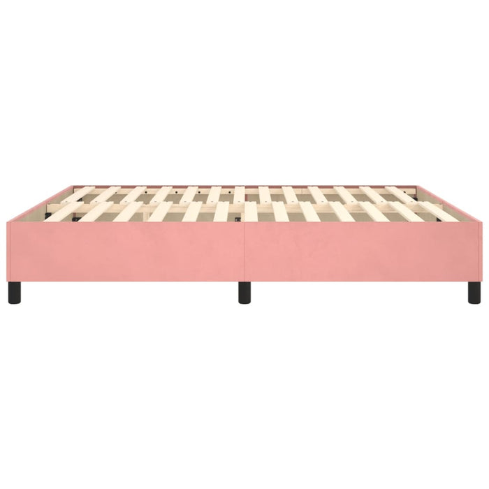 Giroletto a Molle Rosa 200x200 cm in Velluto cod mxl 62679