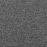 Testiere 4 pz Grigio Scuro 72x5x78/88 cm in Tessuto 3116051