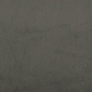 Testiera 2 pz Grigio Scuro 90x5x78/88 cm in Velluto 3116089