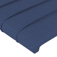 Testiera 2 pz Blu 80x5x78/88 cm in Tessuto 3116452