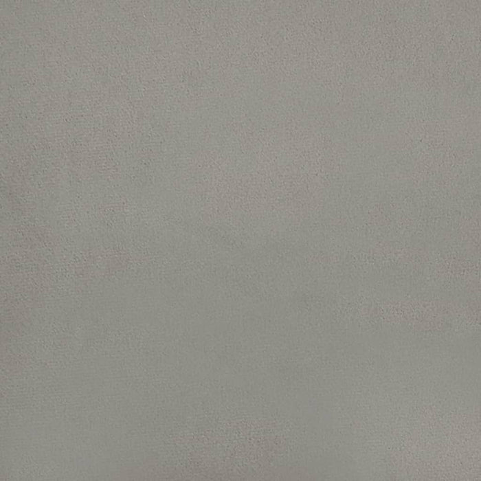 Testiera ad Orecchio Grigio Chiaro 83x23x78/88 cm in Velluto 3116894