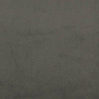 Testiera ad Orecchio Grigio Scuro 163x23x78/88 cm in Velluto cod mxl 52174