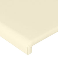 Testiera ad Orecchio Crema 93x23x78/88 cm in Similpelle 3116944