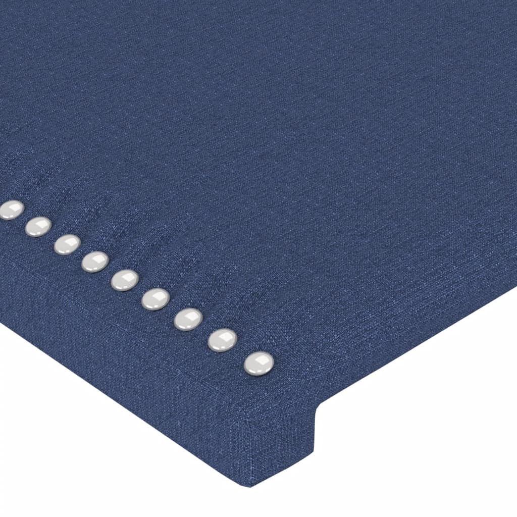 Testiera ad Orecchio Blu 183x23x78/88 cm in Tessuto 3117024