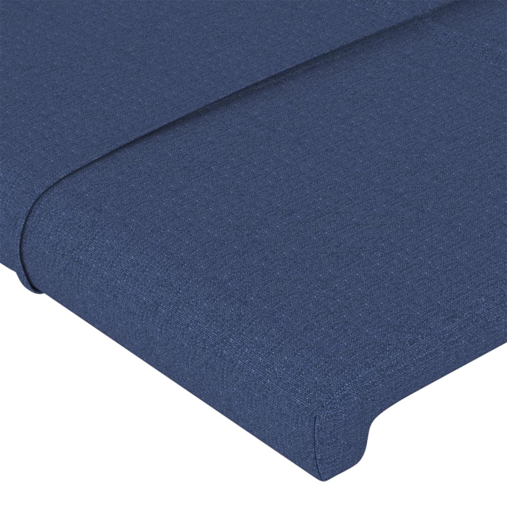 Testiera ad Orecchio Blu 83 x 23 x 78/88cm in Tessuto 3117124