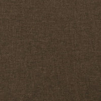 Testiera ad Orecchio Marrone Scuro 163x23x78/88 cm in Tessuto cod mxl 52539