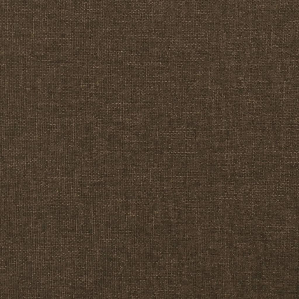 Testiera ad Orecchio Marrone Scuro 93x23x78/88 cm in Tessuto cod mxl 50709