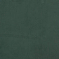 Testiera ad Orecchio Verde Scuro 183x23x78/88 cm in Velluto 3117641