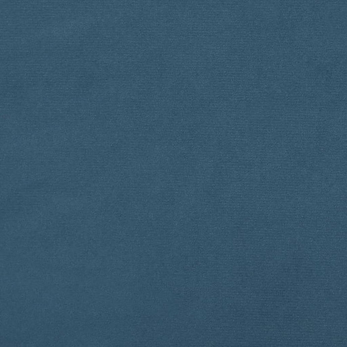 Testiera ad Orecchio Blu Scuro 103x23x118/128 cm in Velluto 3117722