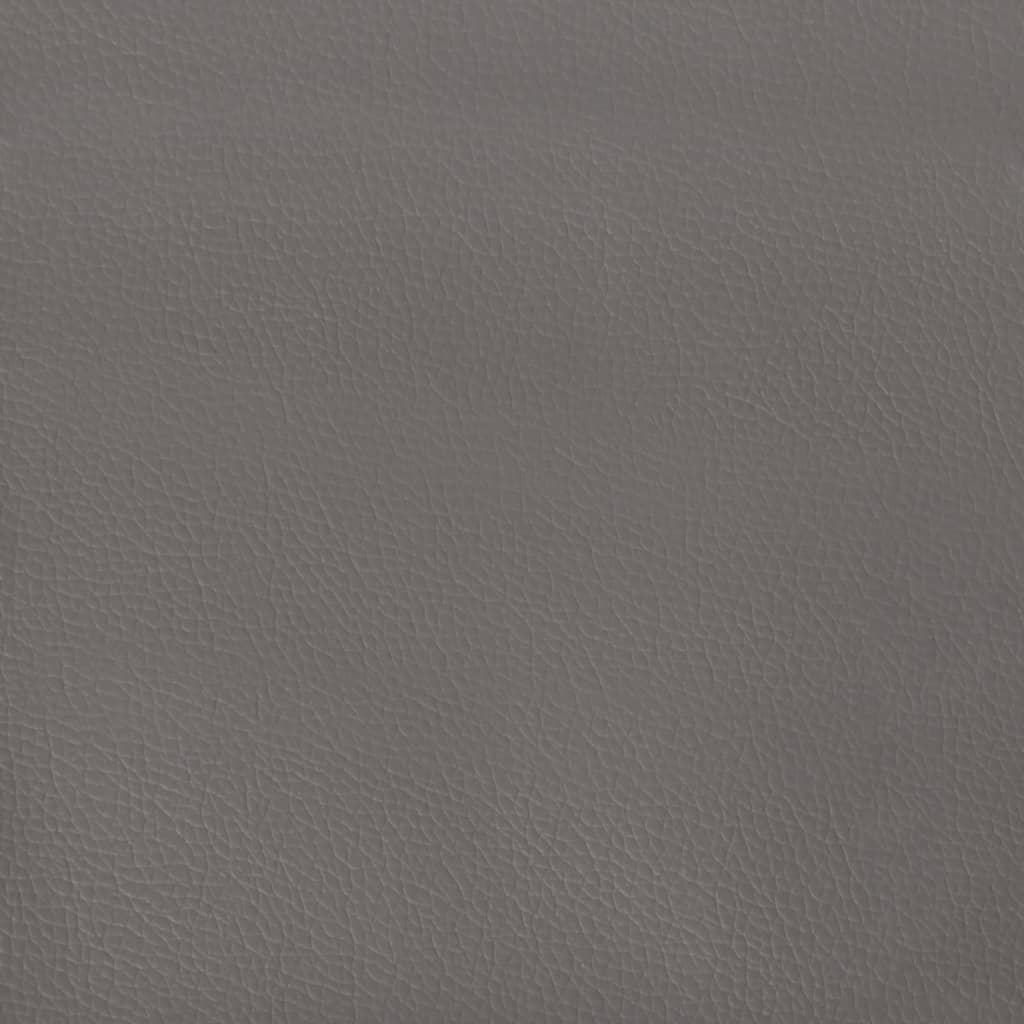 Testiera ad Orecchio Grigio Scuro 93x23x118/128cm in Similpelle 3117898