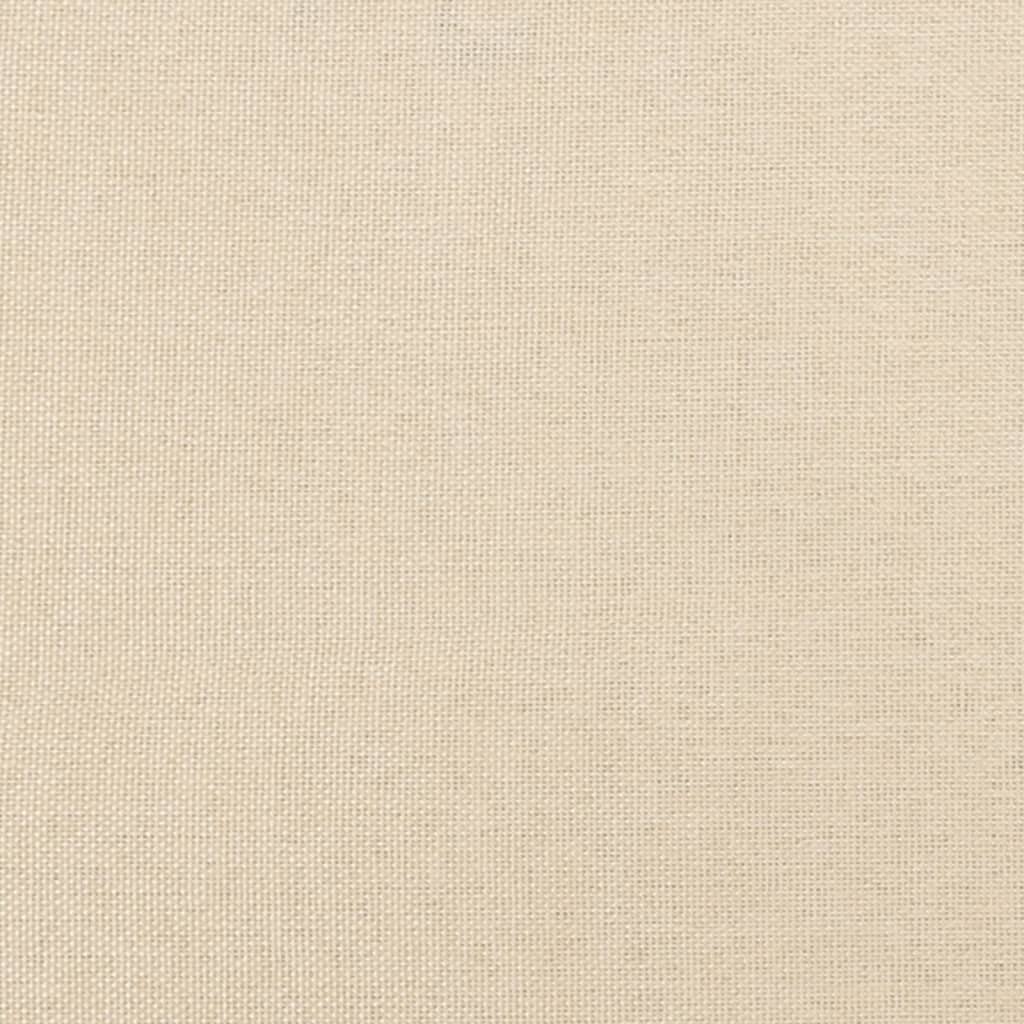 Testiera ad Orecchio Crema 93x16x78/88 cm in Tessuto 3119189