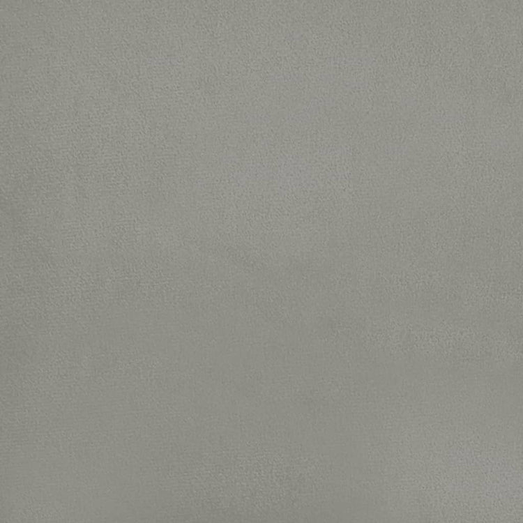 Testiera ad Orecchio Grigio Chiaro 203x16x118/128 cm in Velluto cod mxl 52970