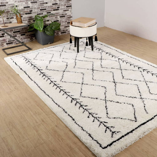 Dutch Lifestyle Tappeto Florence S 300x200 cm Bianco cod 12407