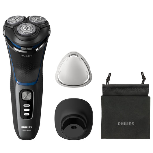 Philips shaver 3000 series s3344/13 rasoio elettrico wet & dry