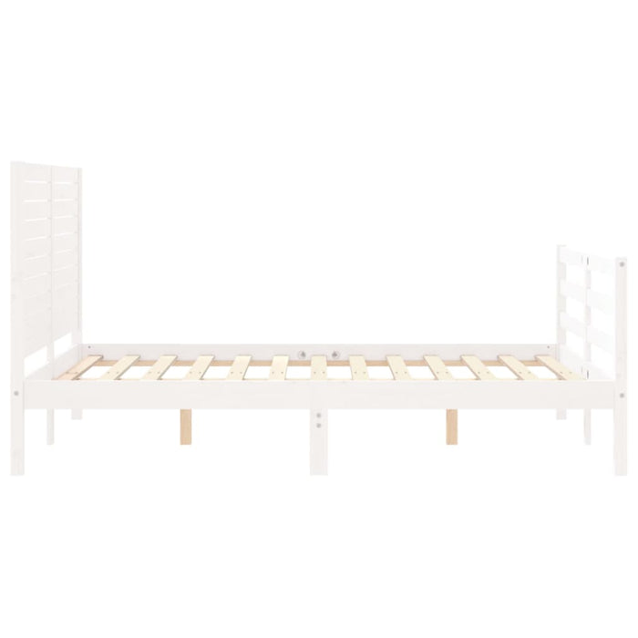 Giroletto con Testiera Bianco Small Double Legno Massello 3194997