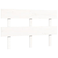 Giroletto con Testiera Bianco 4FT6 Double in Legno Massello 3195067