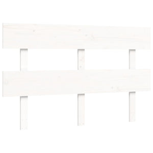 Giroletto con Testiera Bianco 4FT6 Double in Legno Massello 3195067