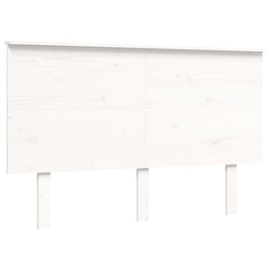 Giroletto con Testiera Bianco Small Double Legno Massello 3195192