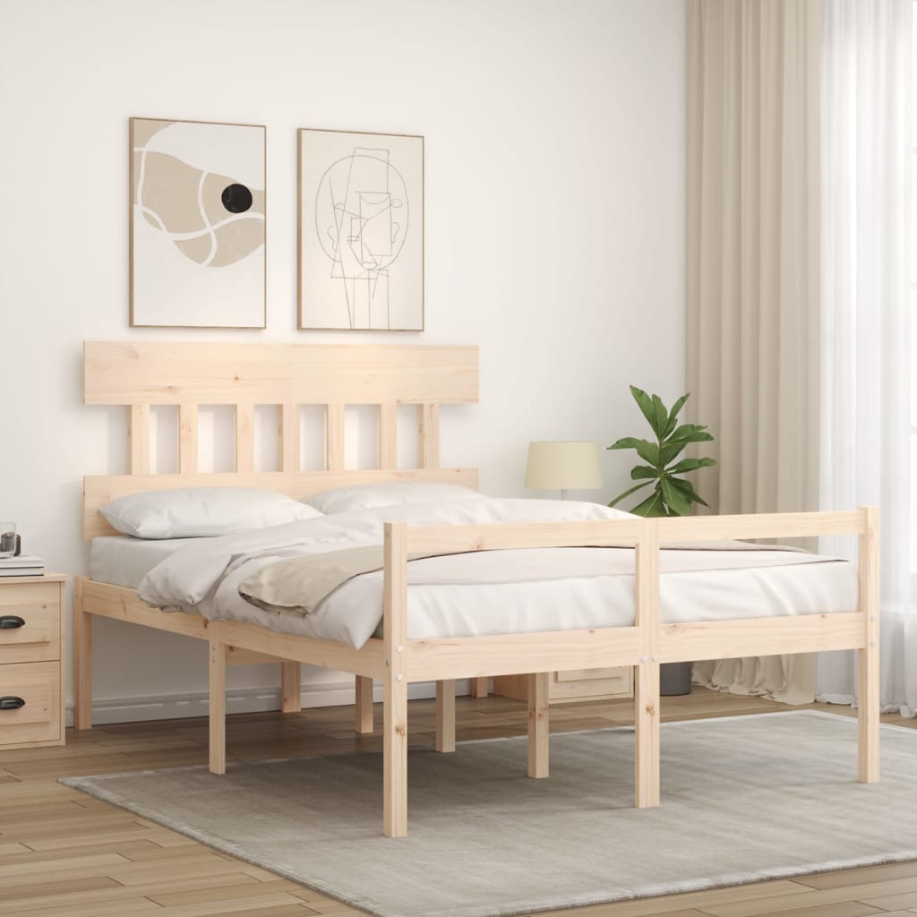 Letto per Anziani con Testiera Double in Legno Massellocod mxl 81085