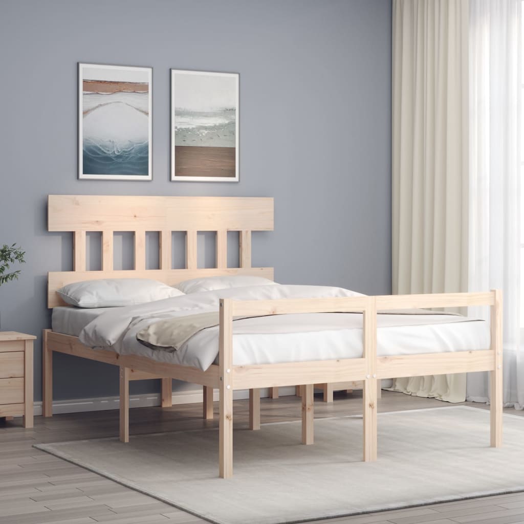 Letto per Anziani con Testiera Double in Legno Massellocod mxl 81085