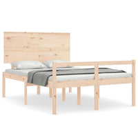 Letto per Anziani con Testiera Small Double in Legno Massellocod mxl 129078