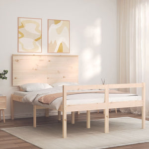 Letto per Anziani con Testiera Small Double in Legno Massellocod mxl 129078