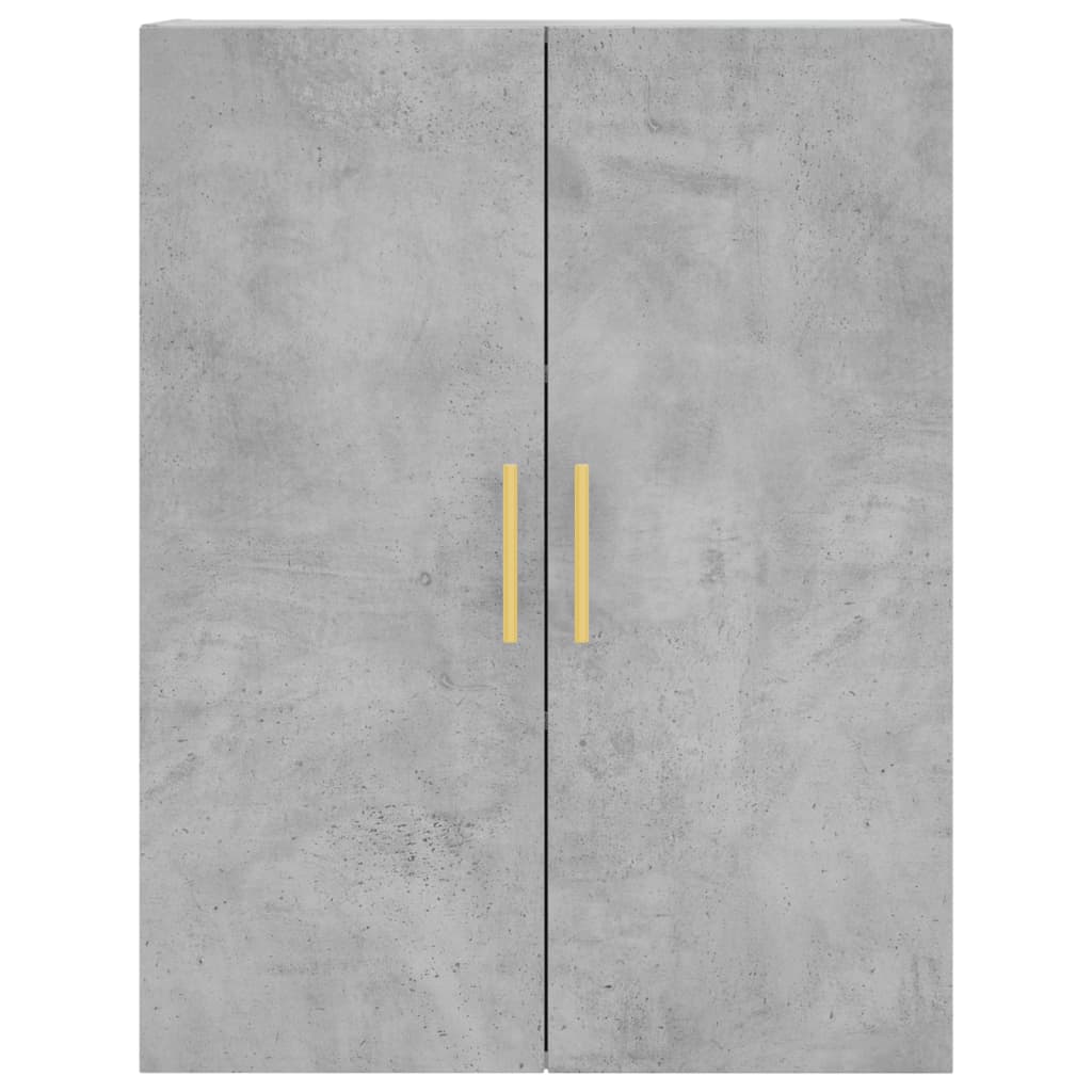 Mobili a Parete 2 pz Grigio Cemento 69,5x34x90 cm 3195615