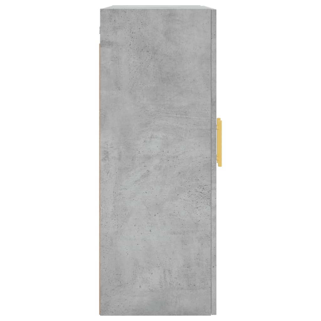 Mobili a Parete 2 pz Grigio Cemento 69,5x34x90 cm 3195615