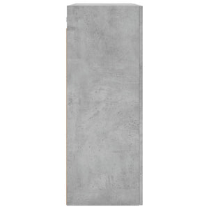 Mobili a Parete 2 pz Grigio Cemento 69,5x34x90 cm 3195639