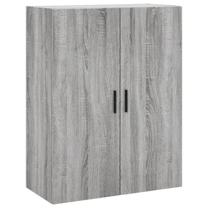 Mobili a Parete 2 pz Grigio Sonoma 69,5x34x90 cm 3195641