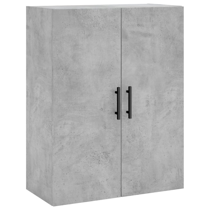 Mobili a Parete 2 pz Grigio Cemento 69,5x34x90 cm 3195647