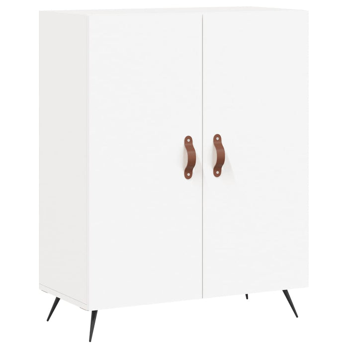 Credenza Bianca 69,5x34x180 cm in Legno Multistrato 3195651