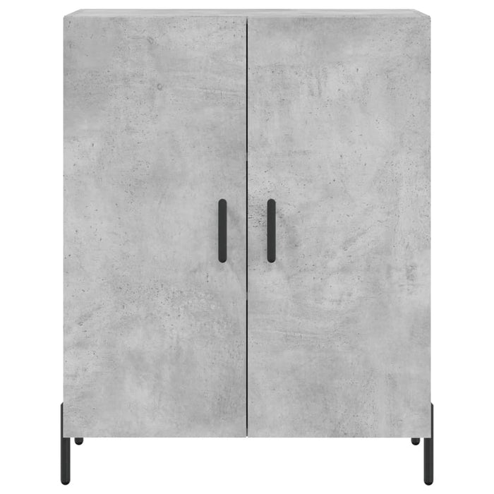 Credenza Grigio Cemento 69,5x34x180 cm in Legno Multistrato 3195687