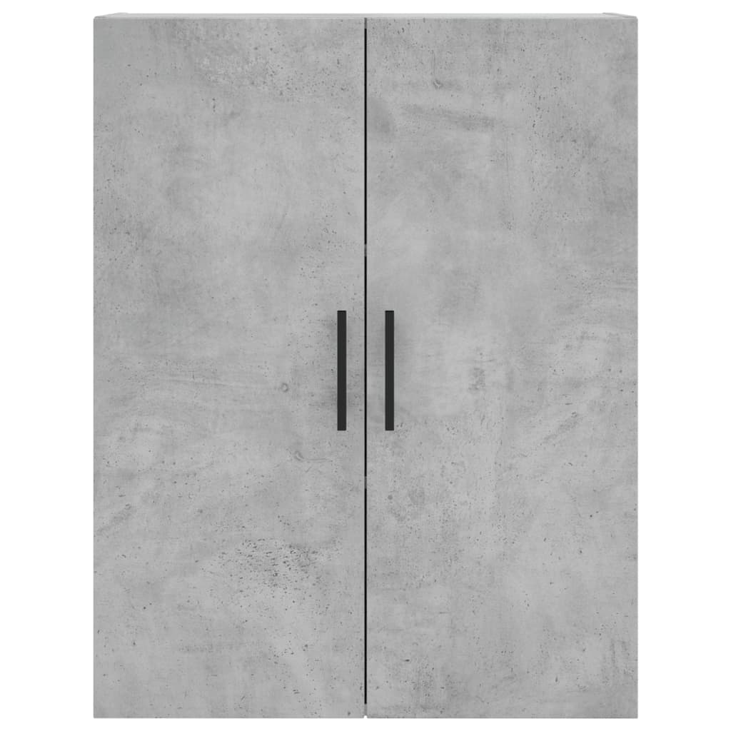 Credenza Grigio Cemento 69,5x34x180 cm in Legno Multistrato 3195703