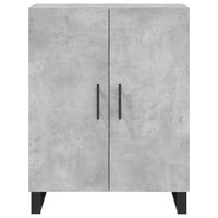 Credenza Grigio Cemento 69,5x34x180 cm in Legno Multistrato 3195703