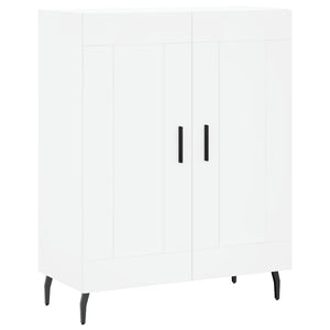 Credenza Bianca 69,5x34x180 cm in Legno Multistrato 3195803