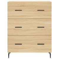 Credenza Rovere Sonoma 69,5x34x180 cm in Legno Multistrato 3195862