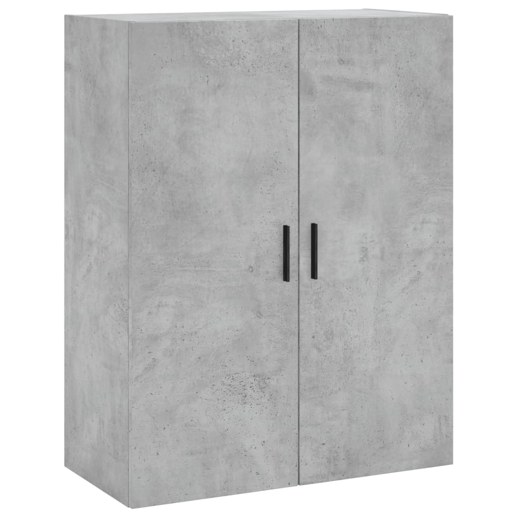 Credenza Grigio Cemento 69,5x34x180 cm in Legno Multistrato 3195919