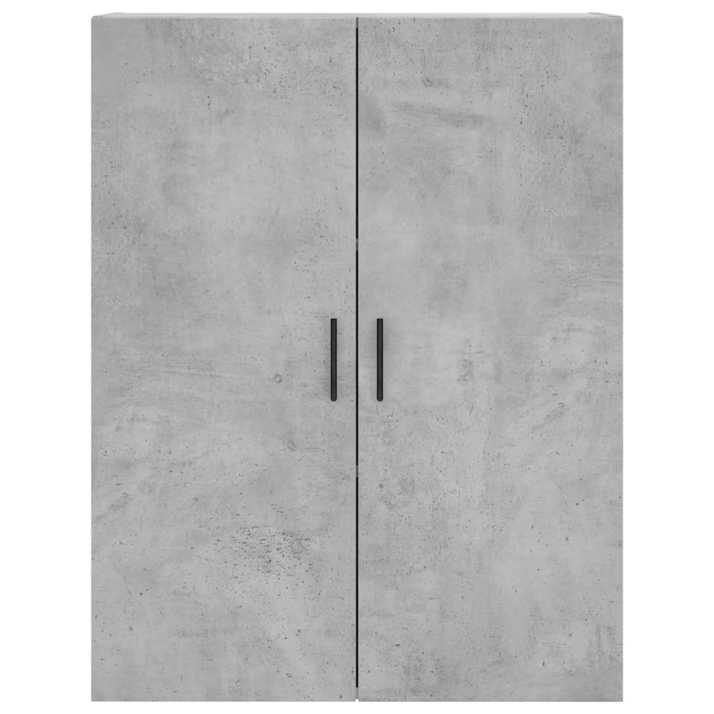 Credenza Grigio Cemento 69,5x34x180 cm in Legno Multistrato 3195919