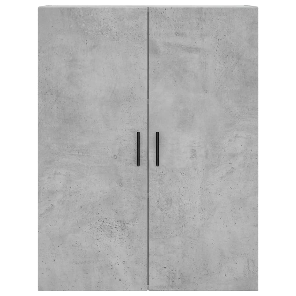 Credenza Grigio Cemento 69,5x34x180 cm in Legno Multistrato 3195975