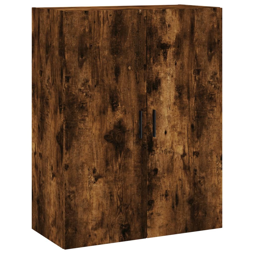 Credenza Rovere Fumo  69,5x34x180 cm in Legno Multistrato 3195976