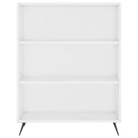 Credenza Bianco Lucido 69,5x34x180 cm in Legno Multistrato 3196045