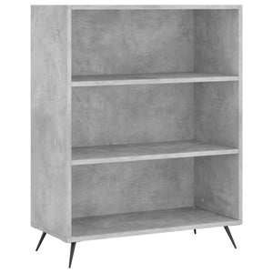 Credenza Grigio Cemento 69,5x34x180 cm in Legno Multistrato 3196047